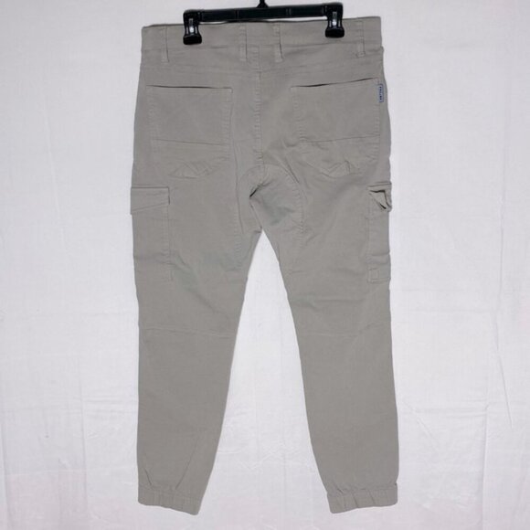 Raw Projek Beige Tapered Leg Cargo Pants 36 - Picture 2 of 16